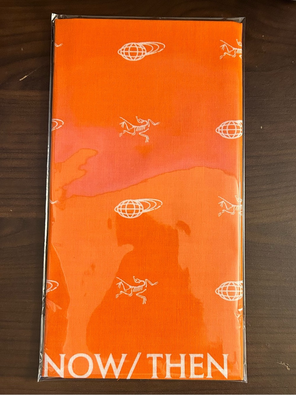 Aritzia Now/Then Orange Tenugui Tea Towel